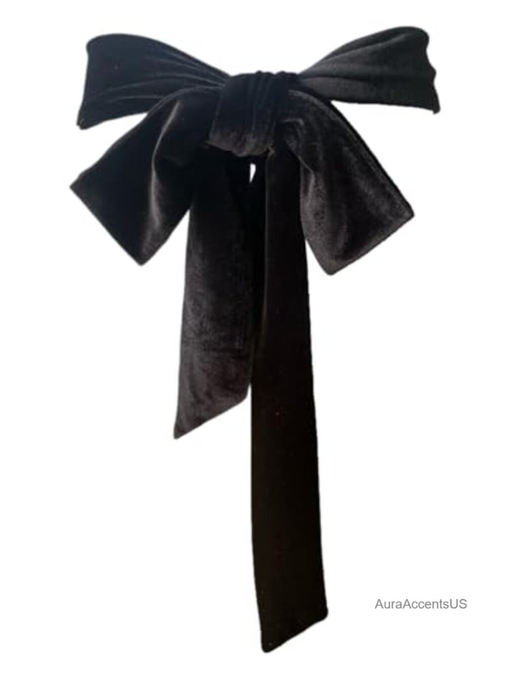 Velvet Wrap Belt Dress Sash Long Bow Tie